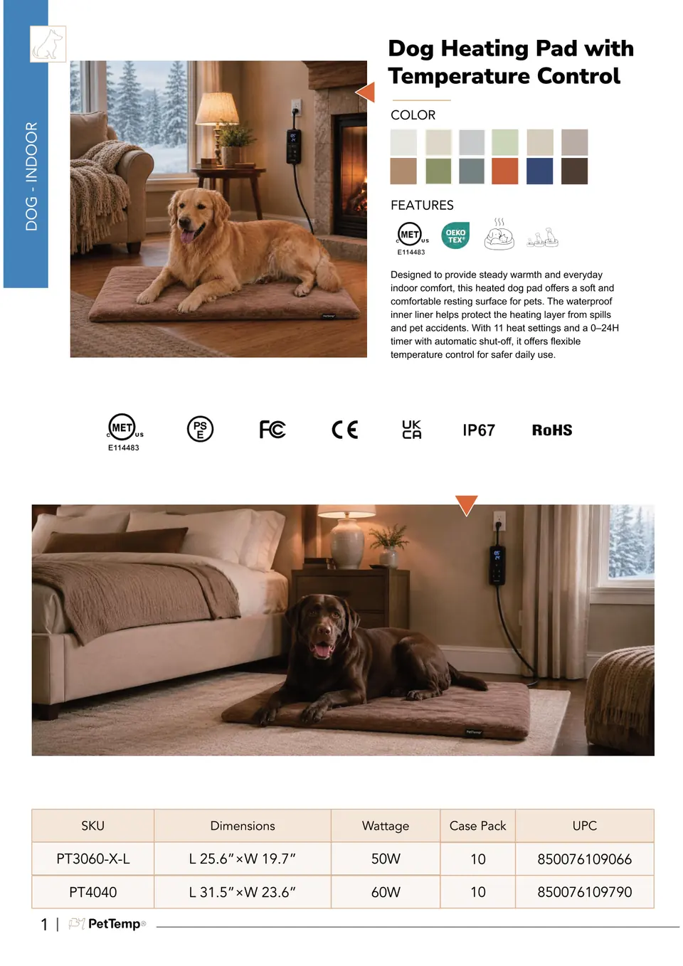 PetTemp Product Catalog page 10