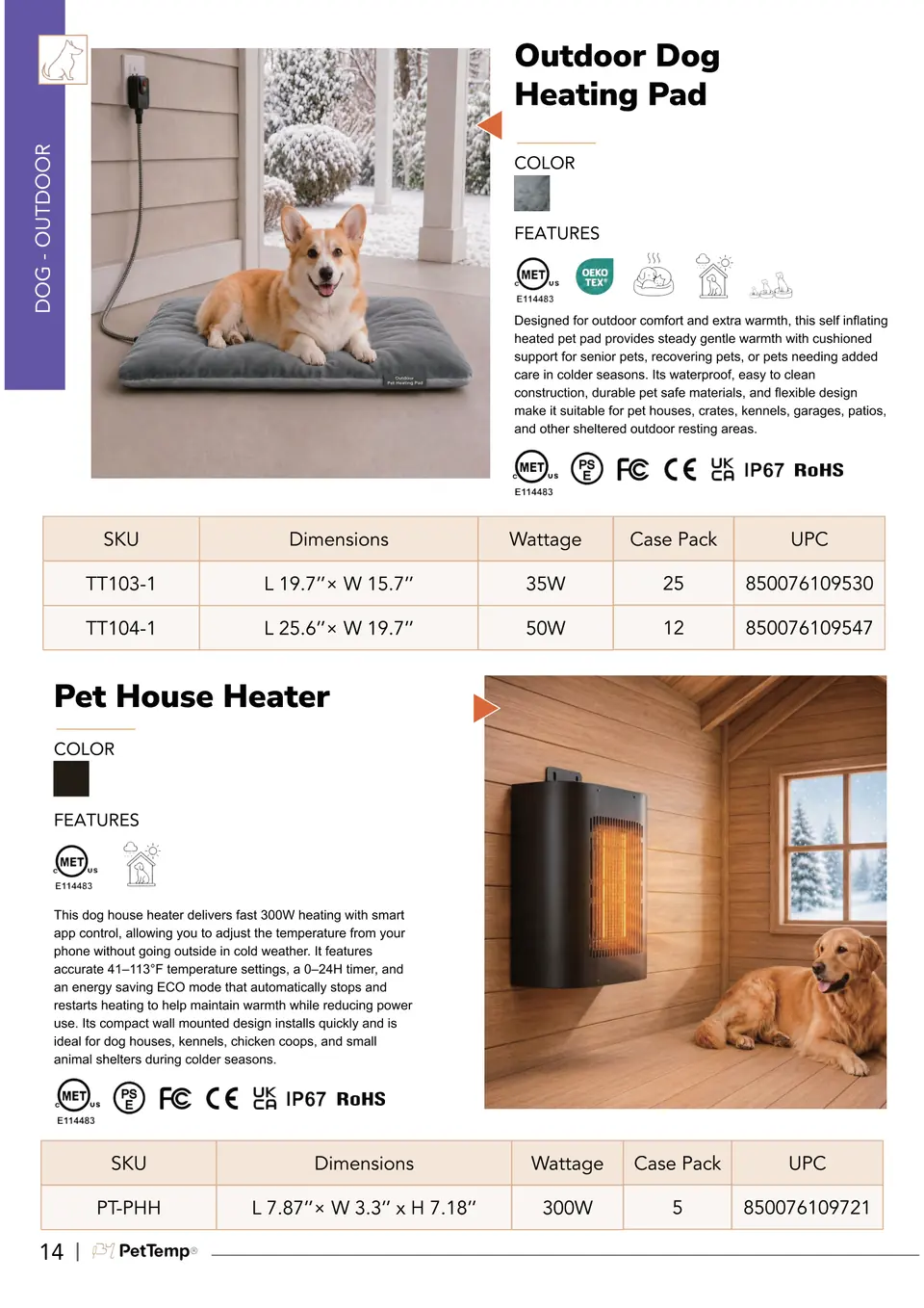 PetTemp Product Catalog page 24