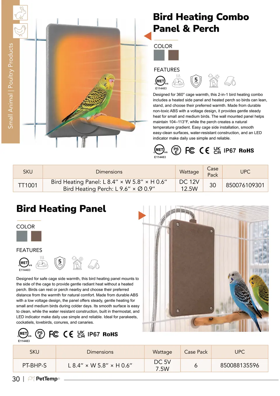 PetTemp Product Catalog page 44